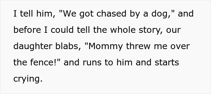 Mom Launches 5YO Over Fence To Escape Vicious Dog, Husband Claims She Endangered The Child