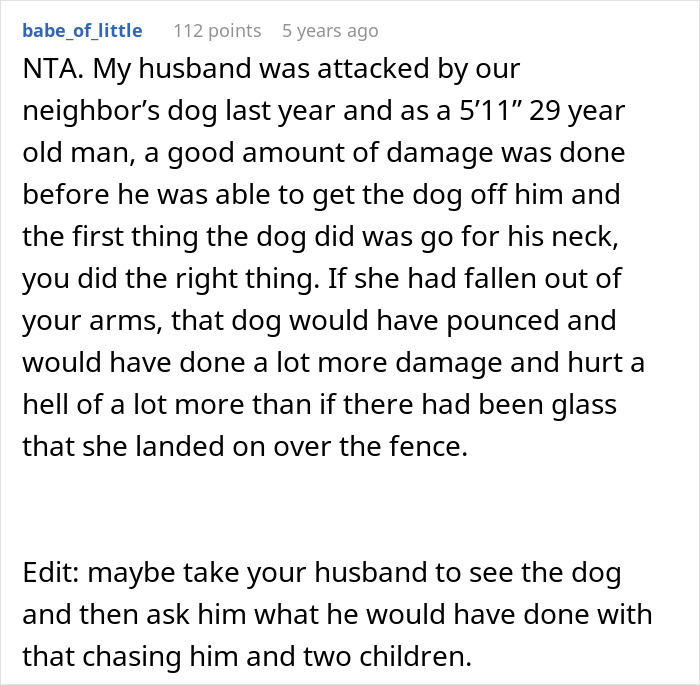 Mom Launches 5YO Over Fence To Escape Vicious Dog, Husband Claims She Endangered The Child