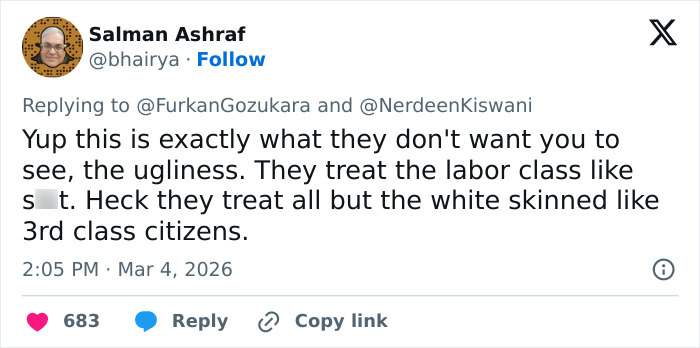 “What They Don’t Want You To See”: Viral Video Exposes The Harsh Reality Of Dubai’s Labor Camps