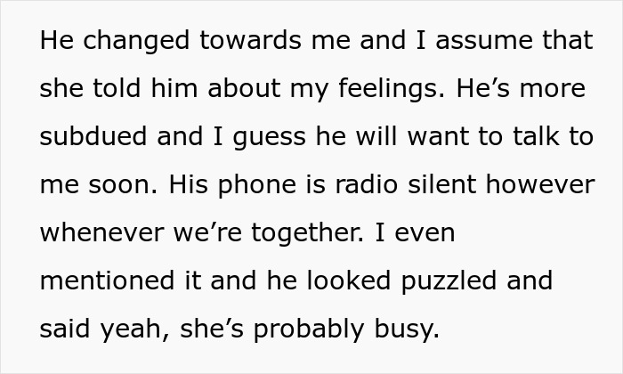 37YO Dumbstruck As She’s Caught In “Teenage Drama” While Dating A Guy Obsessed With Female Bestie