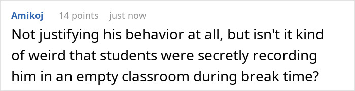 California Teacher Suspended After Bizarre Act In Classroom Secretly Filmed By Student