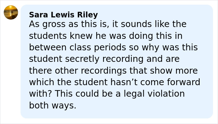 California Teacher Suspended After Bizarre Act In Classroom Secretly Filmed By Student