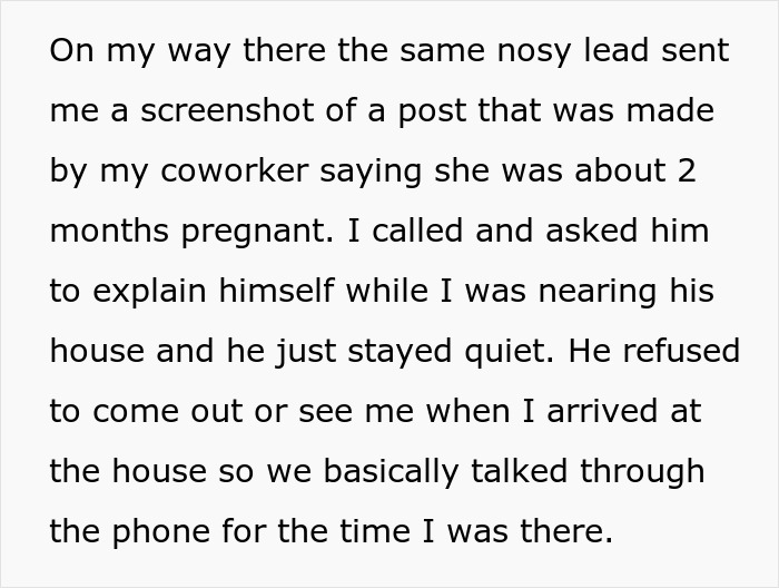 Woman Congratulates Boyfriend And His Pregnant Mistress In Front Of All Coworkers