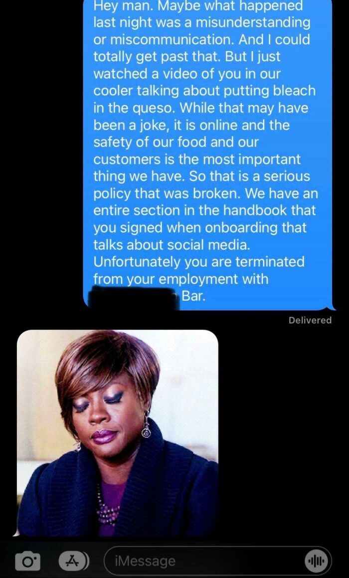 41 Times Bosses Didn’t Even Try And Fired Their Employees Via Text