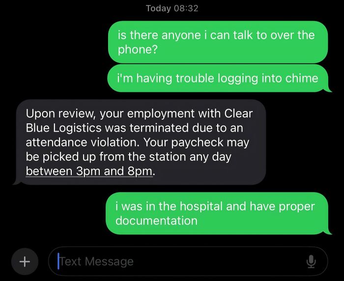 41 Times Bosses Didn’t Even Try And Fired Their Employees Via Text