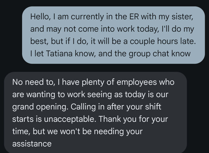 41 Times Bosses Didn’t Even Try And Fired Their Employees Via Text