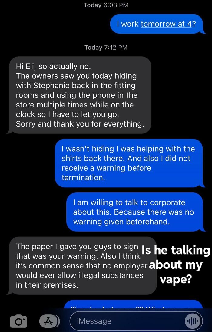 41 Times Bosses Didn’t Even Try And Fired Their Employees Via Text