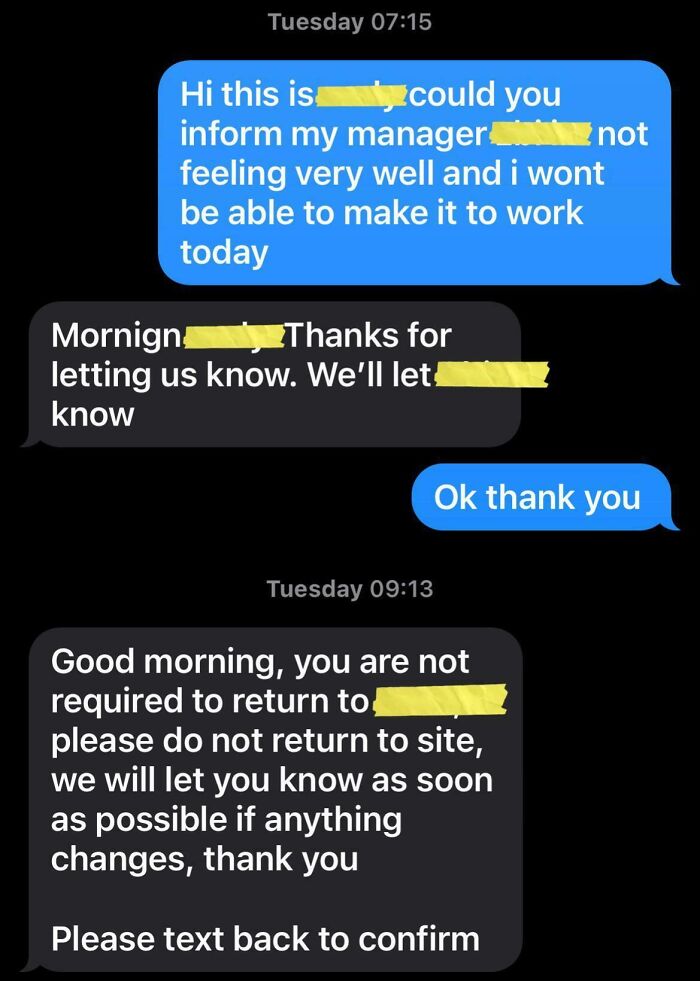 41 Times Bosses Didn’t Even Try And Fired Their Employees Via Text