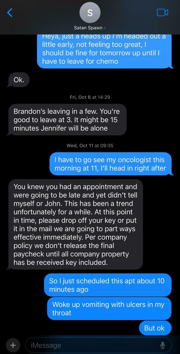 41 Times Bosses Didn’t Even Try And Fired Their Employees Via Text