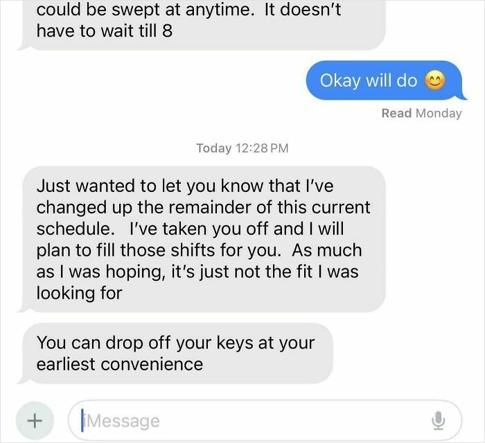 41 Times Bosses Didn’t Even Try And Fired Their Employees Via Text