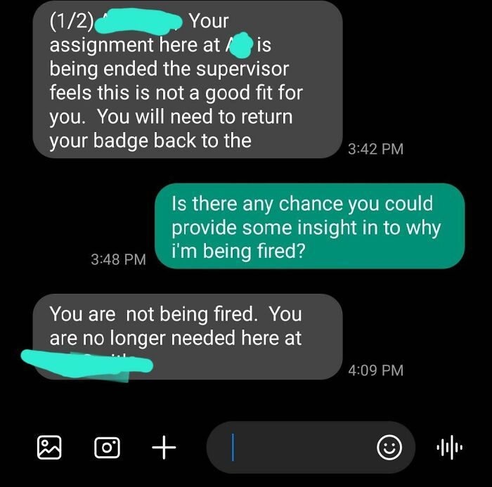 41 Times Bosses Didn’t Even Try And Fired Their Employees Via Text