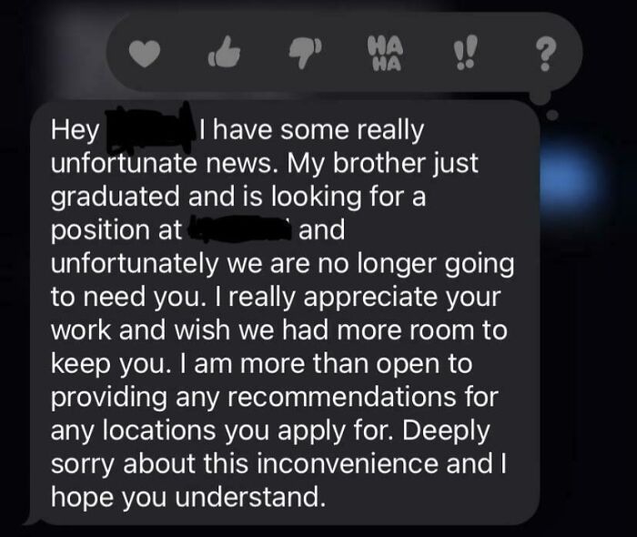 41 Times Bosses Didn’t Even Try And Fired Their Employees Via Text