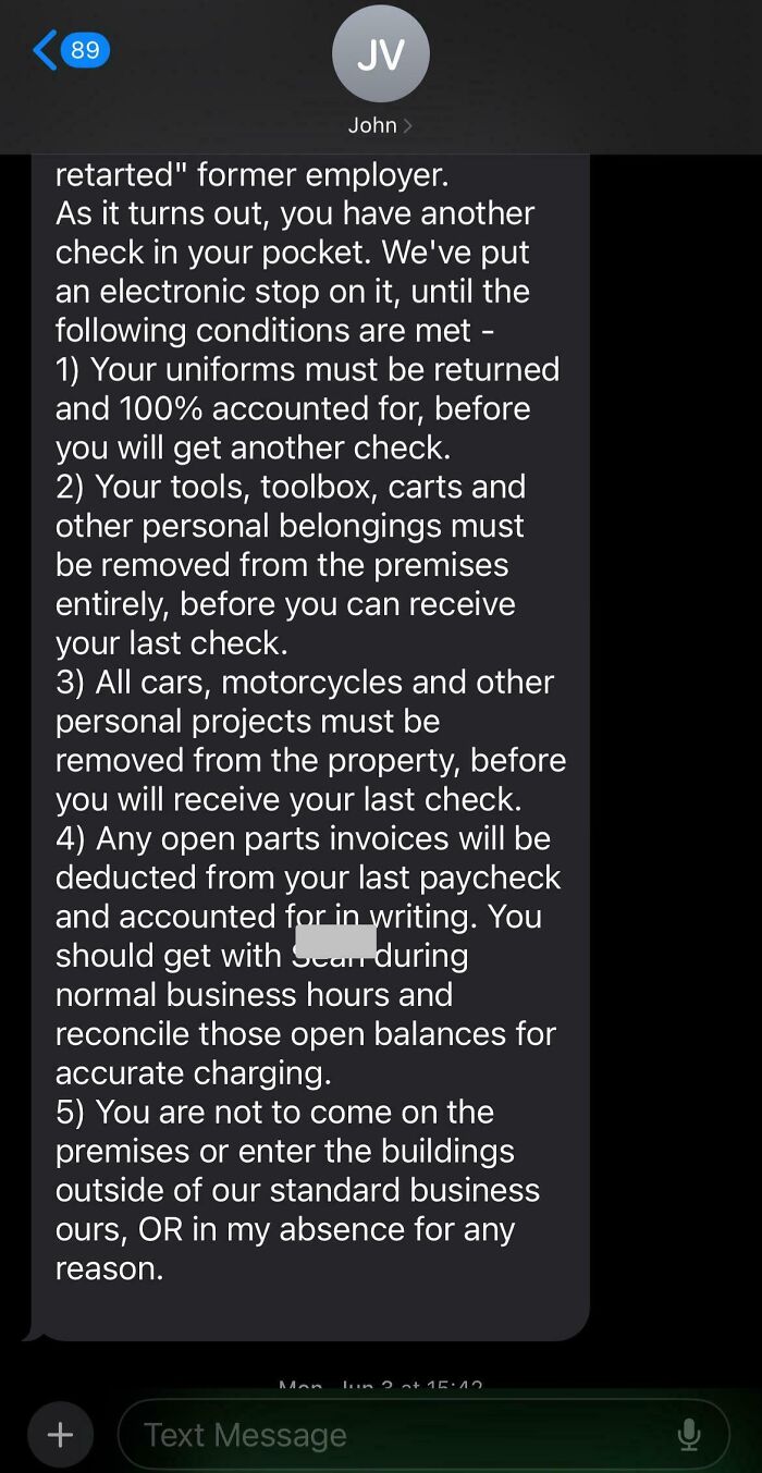 41 Times Bosses Didn’t Even Try And Fired Their Employees Via Text