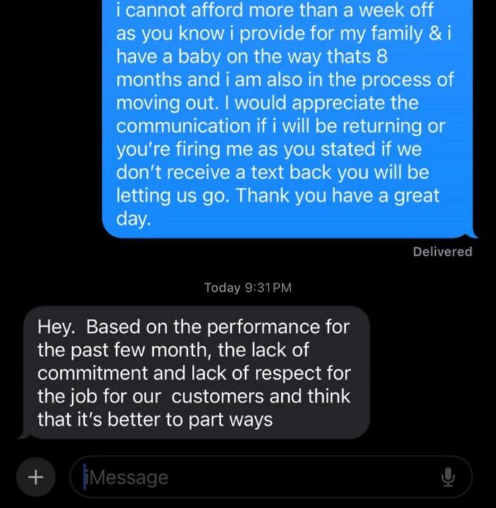 41 Times Bosses Didn’t Even Try And Fired Their Employees Via Text