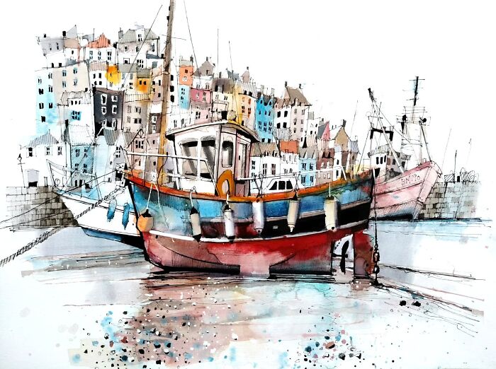 37 Travel Sketches By Ian Fennelly That Turn Architecture And Streets Into Art