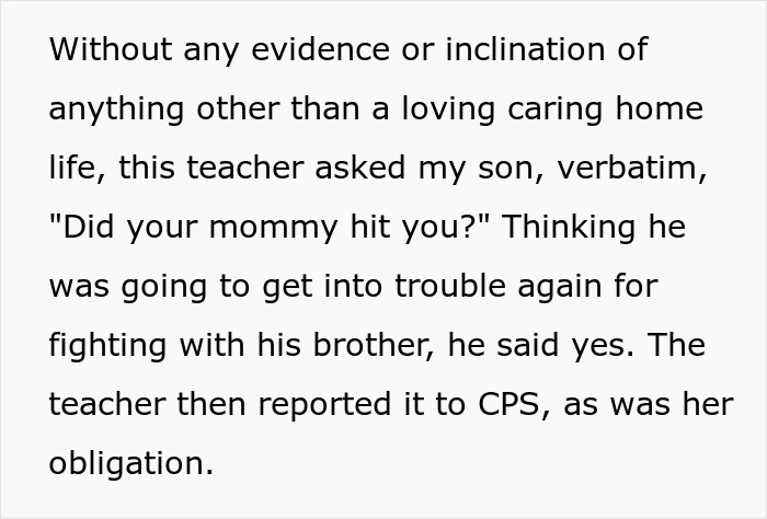 Teacher Asks A 5‑Year‑Old The Wrong Question, CPS Gets Involved, And A Family&rsquo;s Life Implodes