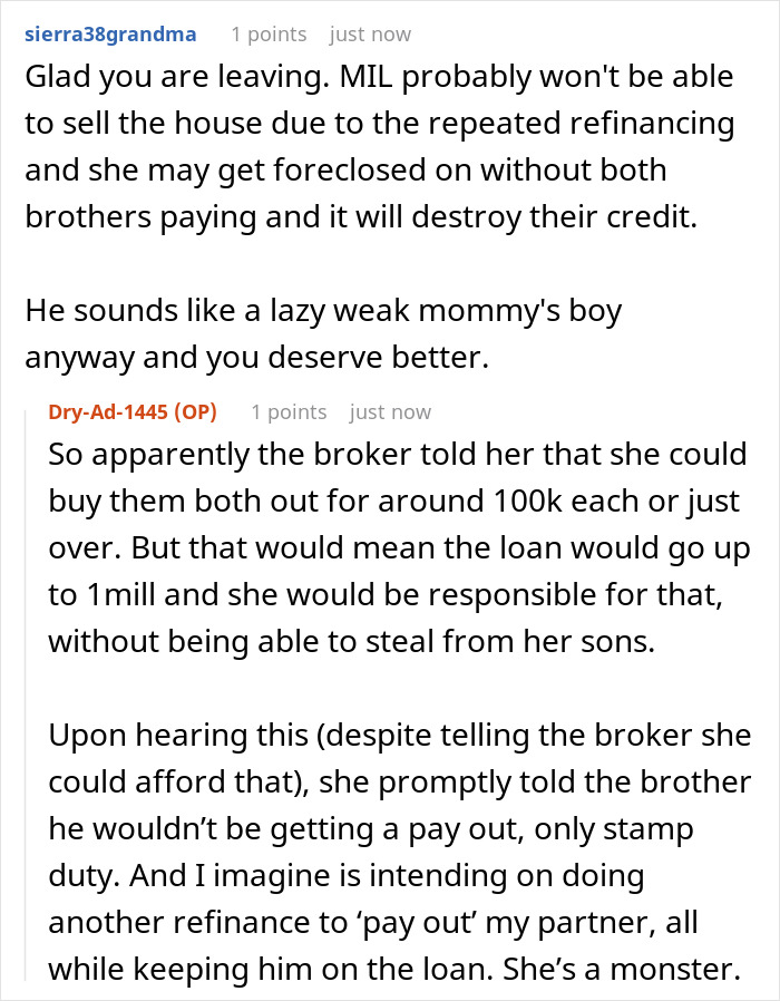 Mom Scams Son Out Of $200K Via Mortgage Fraud, Girlfriend Dumps Him For Enabling It
