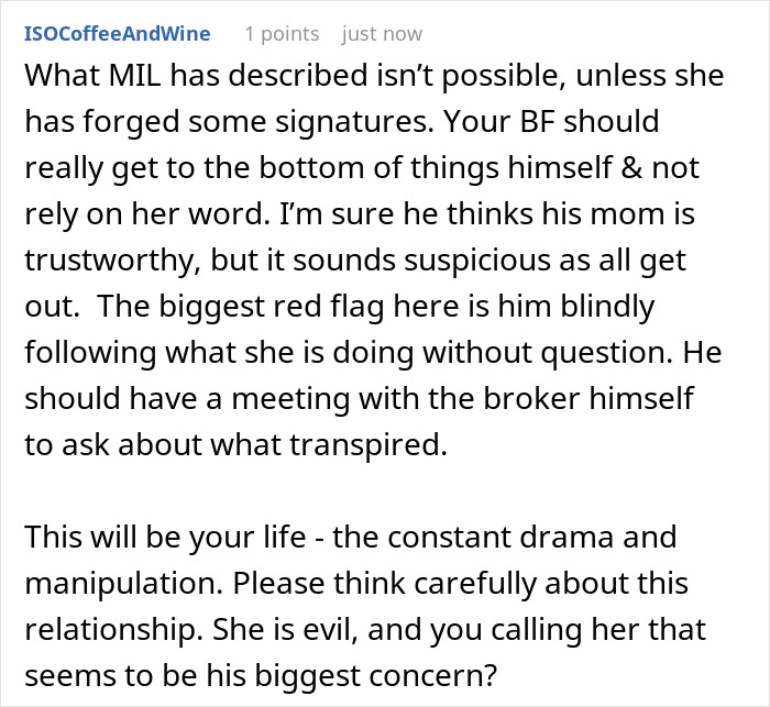 Mom Scams Son Out Of $200K Via Mortgage Fraud, Girlfriend Dumps Him For Enabling It