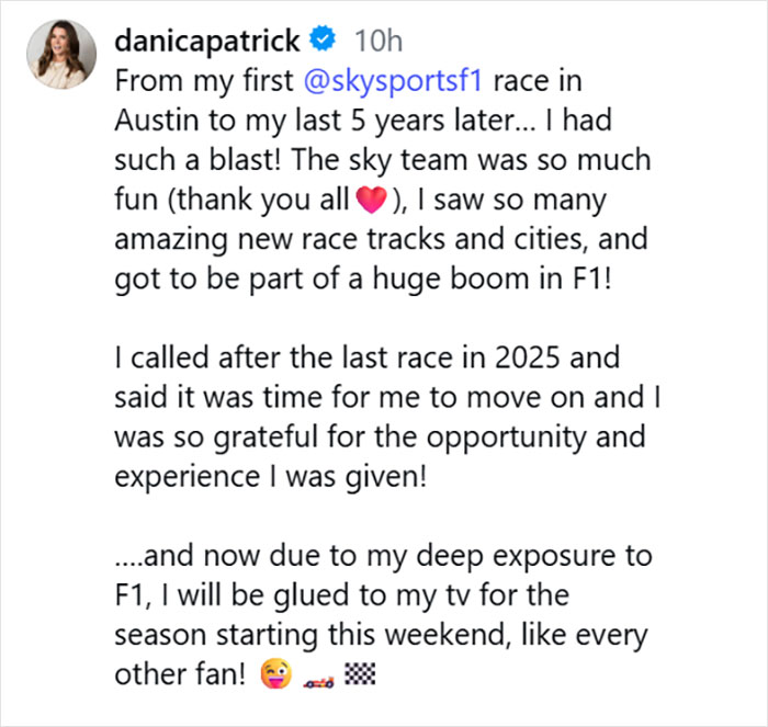 “Built Better Than The F1 Drivers”: Photo Of Danica Patrick Stuns Fans After Her Firing Sparks Controversy