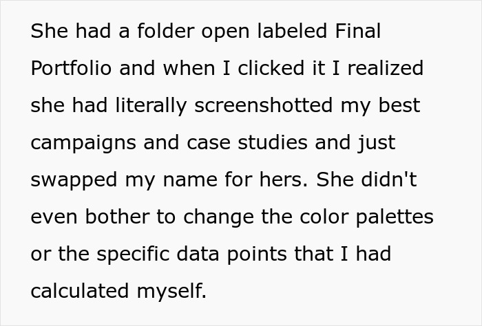 Sneaky Roommate Ends Up Broke After Stealing Woman’s Portfolio As Shortcut To Getting Top Job