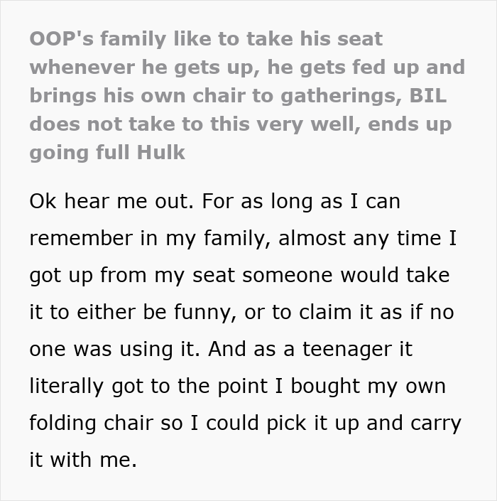 Violent Guy Smashes A Chair Through A Window, Mad As BIL Ruined His “Funny” Seat Prank