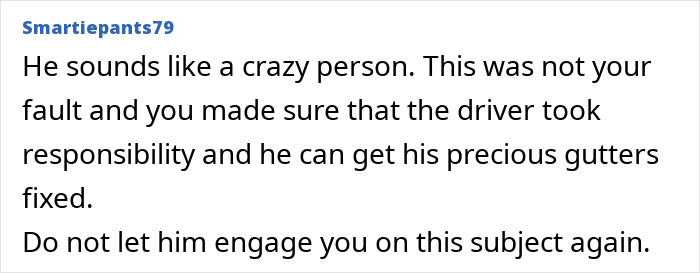 Male Karen Blames His Neighbor For An Accident Caused By Delivery Driver, She Bursts Into Tears