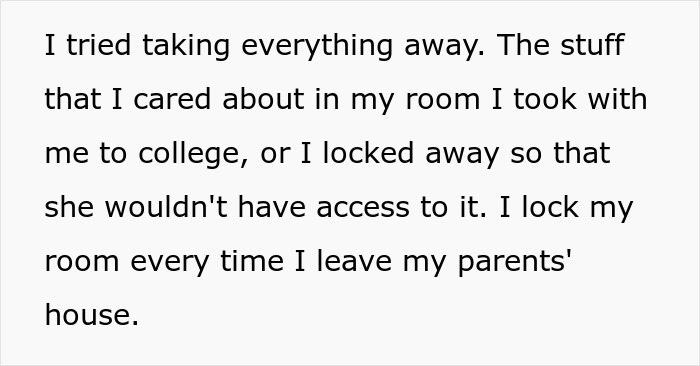 19YO Refuses To See Her 10YO Sis Who Keeps Destroying Her Stuff, Mad As Mom And Dad Push Back