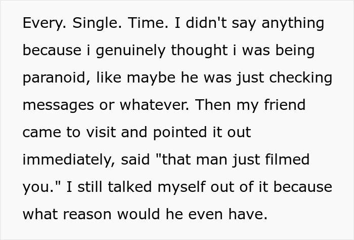 Woman Freaked Out By Shady Neighbor Constantly Filming Her, Finds Out He’s A “Nuisance” Snitch