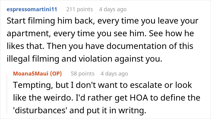 Woman Freaked Out By Shady Neighbor Constantly Filming Her, Finds Out He’s A “Nuisance” Snitch