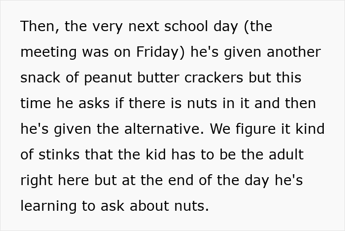 Parents Caught In A Legal Battle As School Keeps Giving Nuts To Their Allergic Son Despite Warnings