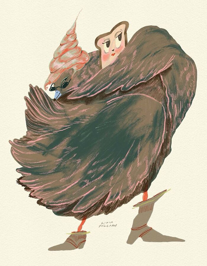 This Romanian Artist Turns Simple Moments From Daily Life Into Expressive Illustrations (40 Pics)