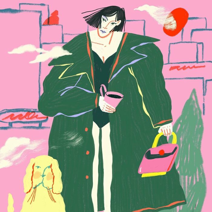 This Romanian Artist Turns Simple Moments From Daily Life Into Expressive Illustrations (40 Pics)