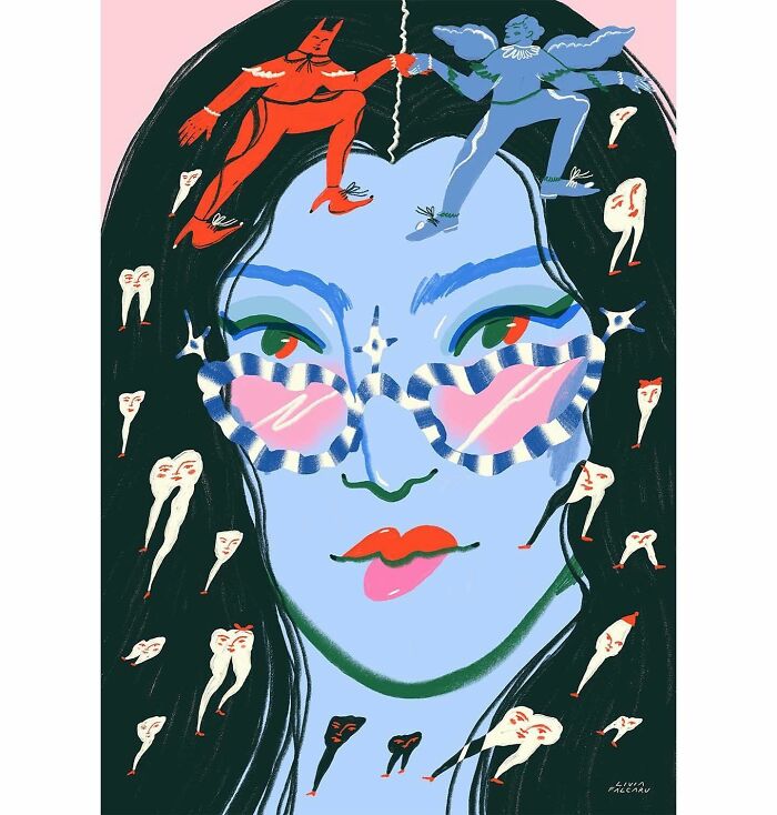 This Romanian Artist Turns Simple Moments From Daily Life Into Expressive Illustrations (40 Pics)