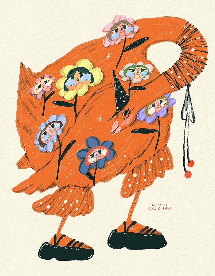 This Romanian Artist Turns Simple Moments From Daily Life Into Expressive Illustrations (40 Pics)