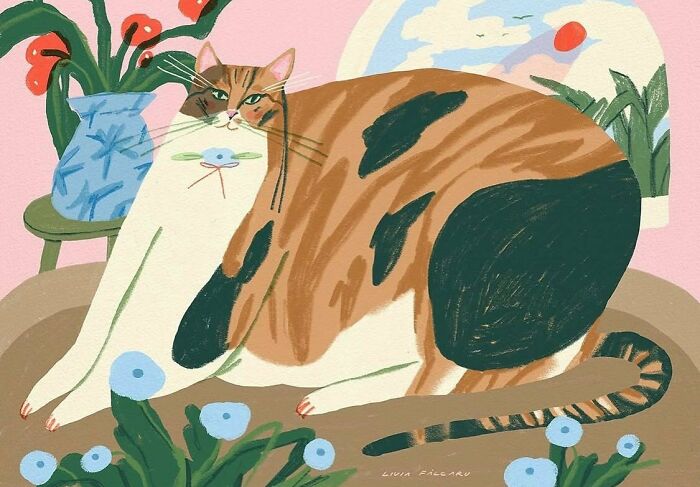 This Romanian Artist Turns Simple Moments From Daily Life Into Expressive Illustrations (40 Pics)