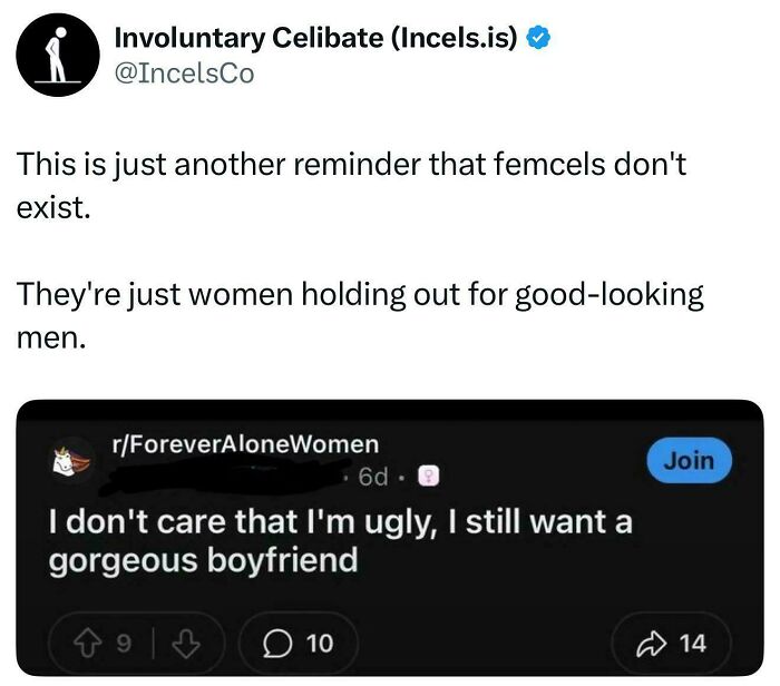 &ldquo;Disgusted, But Not Surprised&rdquo;: 77 Times Angry Incels Got Shamed Online (New Pics)
