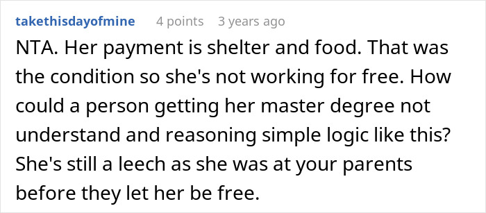 Woman Refuses To House Sister Any Longer After She Refuses To Babysit And Clean: “I’m Child-Free For A Reason”