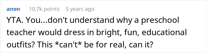 Man Wants GF To Stop Dressing Like Ms. Frizzle, Gets A Brutal Reality Check Online, Then IRL Too