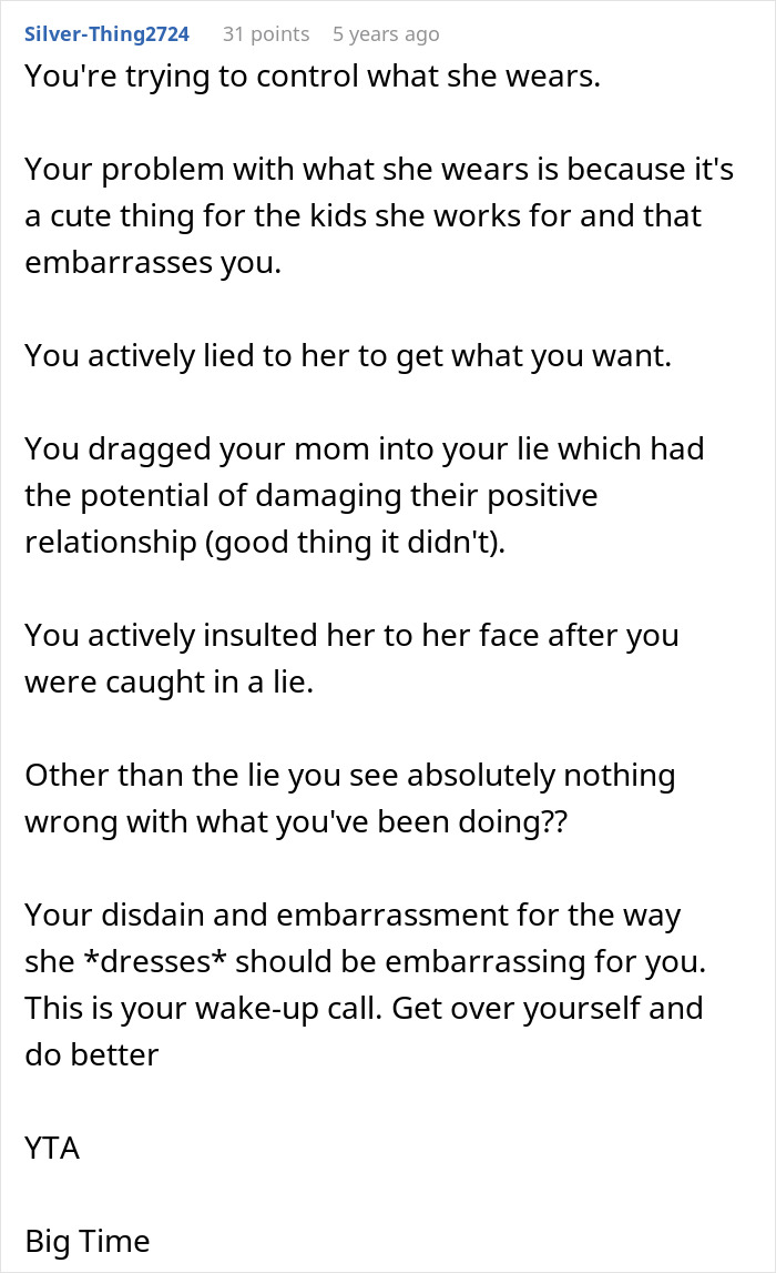 Man Wants GF To Stop Dressing Like Ms. Frizzle, Gets A Brutal Reality Check Online, Then IRL Too