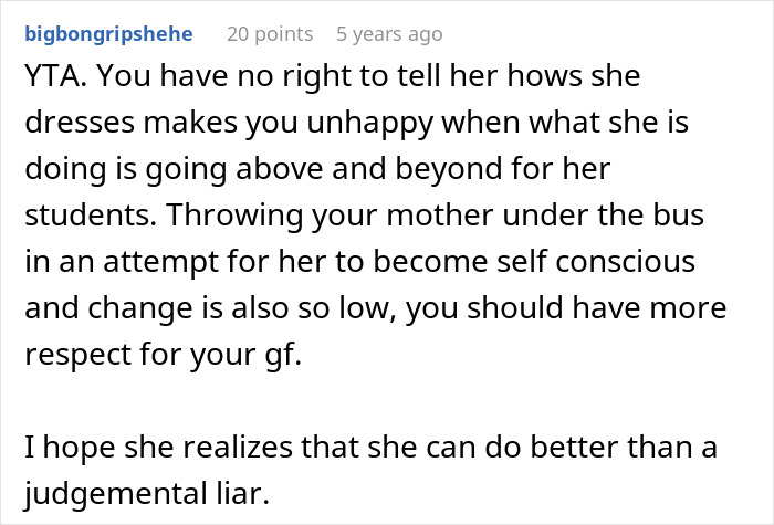 Man Wants GF To Stop Dressing Like Ms. Frizzle, Gets A Brutal Reality Check Online, Then IRL Too