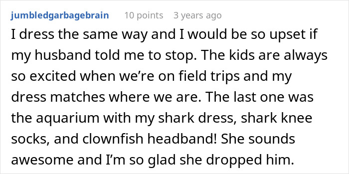 Man Wants GF To Stop Dressing Like Ms. Frizzle, Gets A Brutal Reality Check Online, Then IRL Too