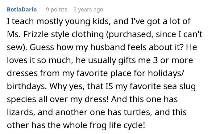 Man Wants GF To Stop Dressing Like Ms. Frizzle, Gets A Brutal Reality Check Online, Then IRL Too
