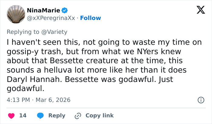 Daryl Hannah Breaks Decades-Long Silence On JFK Jr. In Scathing Essay Slamming &lsquo;Love Story&rsquo;