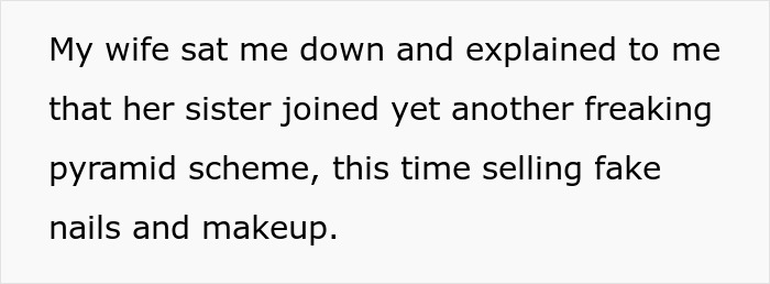 Man Discovers Wife Secretly Sent $2K To Sister&rsquo;s Pyramid Scheme, Gives Her An Ultimatum