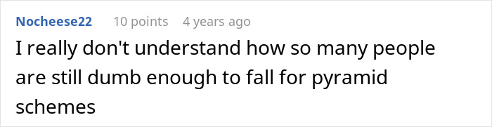 Man Discovers Wife Secretly Sent $2K To Sister&rsquo;s Pyramid Scheme, Gives Her An Ultimatum