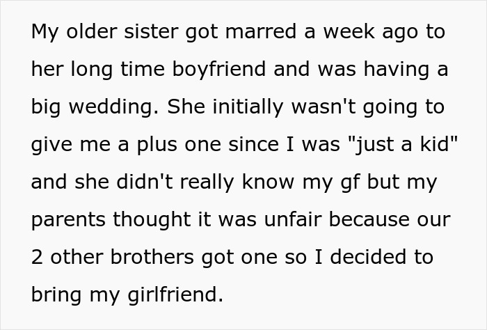 Guy Throws GF Under The Bus By Approving Outfit For Sister&rsquo;s Wedding That He Knew Would Cause Drama