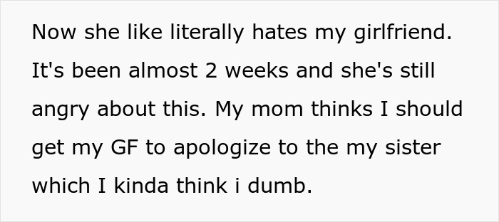 Guy Throws GF Under The Bus By Approving Outfit For Sister&rsquo;s Wedding That He Knew Would Cause Drama