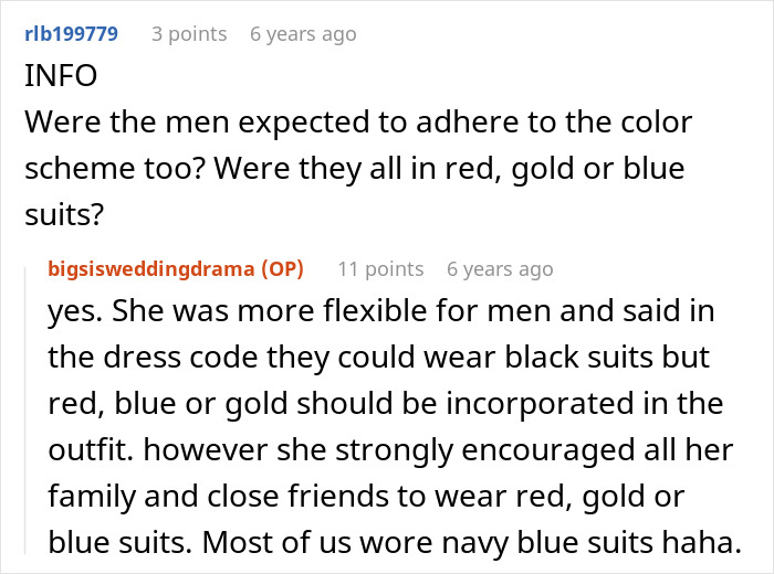 Guy Throws GF Under The Bus By Approving Outfit For Sister&rsquo;s Wedding That He Knew Would Cause Drama