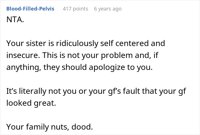 Guy Throws GF Under The Bus By Approving Outfit For Sister&rsquo;s Wedding That He Knew Would Cause Drama