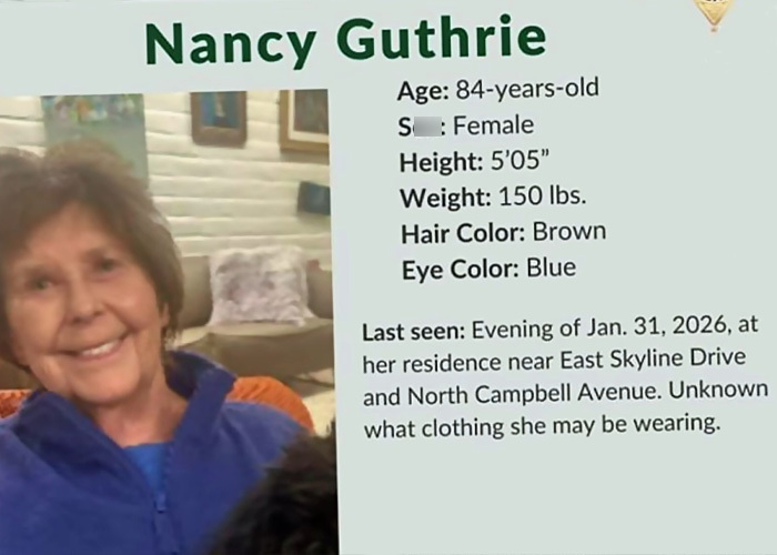 Body Of Woman Found Near Phoenix Canal Raises Questions In Nancy Guthrie Case Body Of Woman Found Near Phoenix Canal Raises Questions In Nancy Guthrie Case